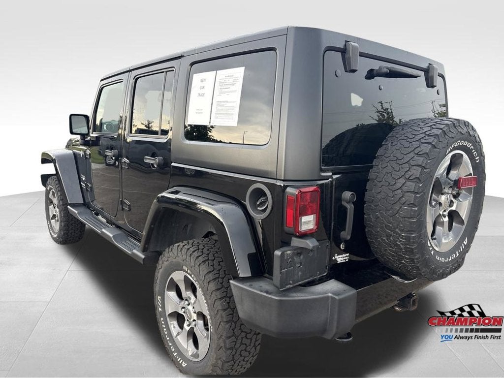2016 Jeep Wrangler Unlimited Sahara