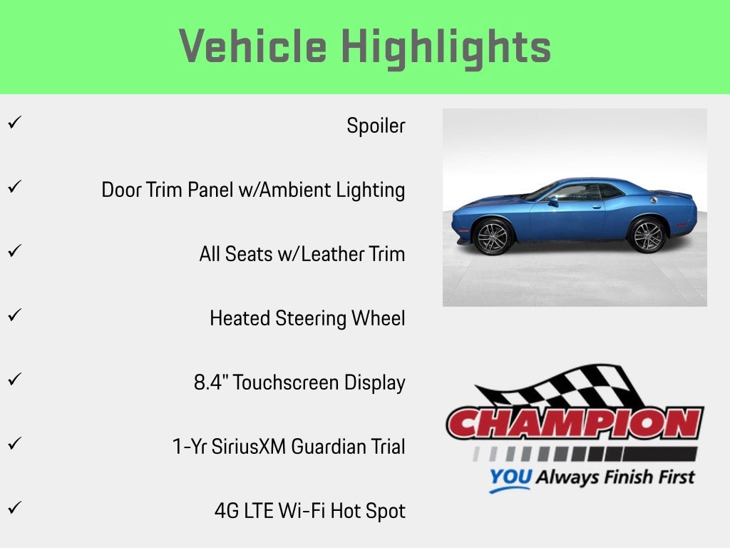 2019 Dodge Challenger GT AWD