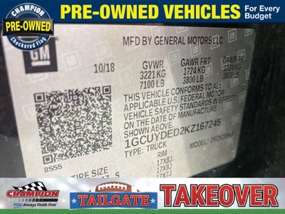 2019 Chevrolet Silverado 1500 LT