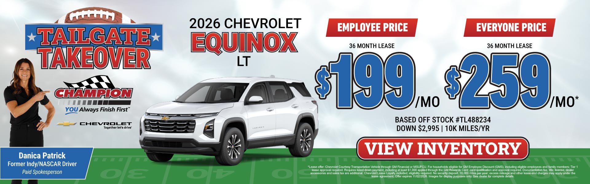 Equinox at Champion Chevrolet of Howell in Howell MI